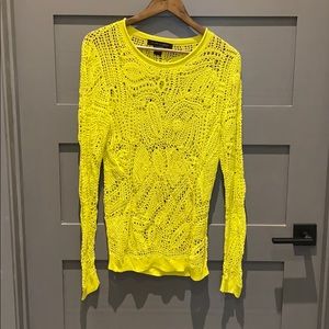 Ralph Lauren Black Label Hank Crochet Knit Size XL